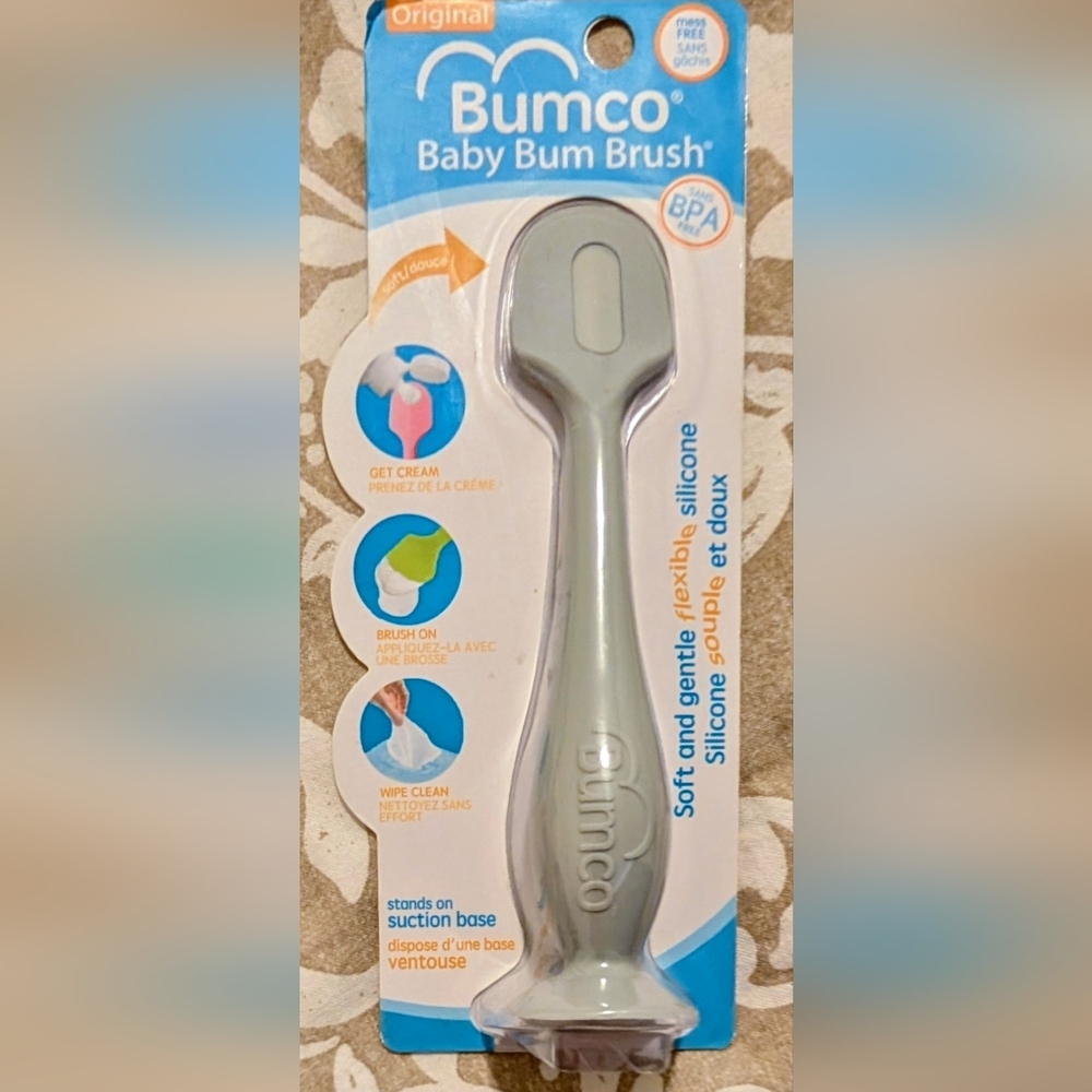✨3/$16✨ New Baby Bumco Diaper Cream Brush Grey